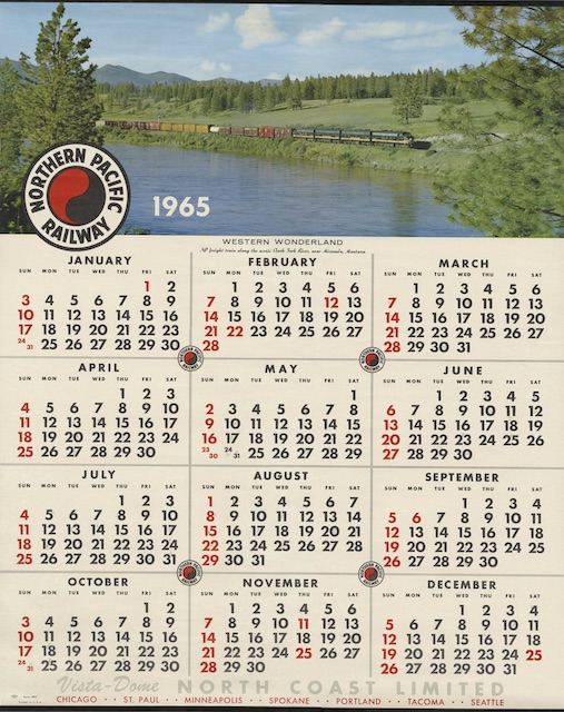 Image result for 1965 calendar