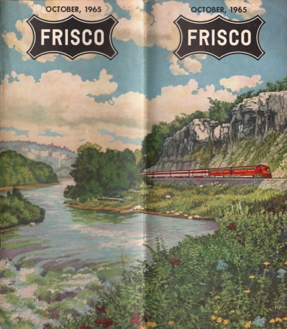 Frisco SLSF RR Railroad Railway Public Timetable 1964 ETT TT Schedule 